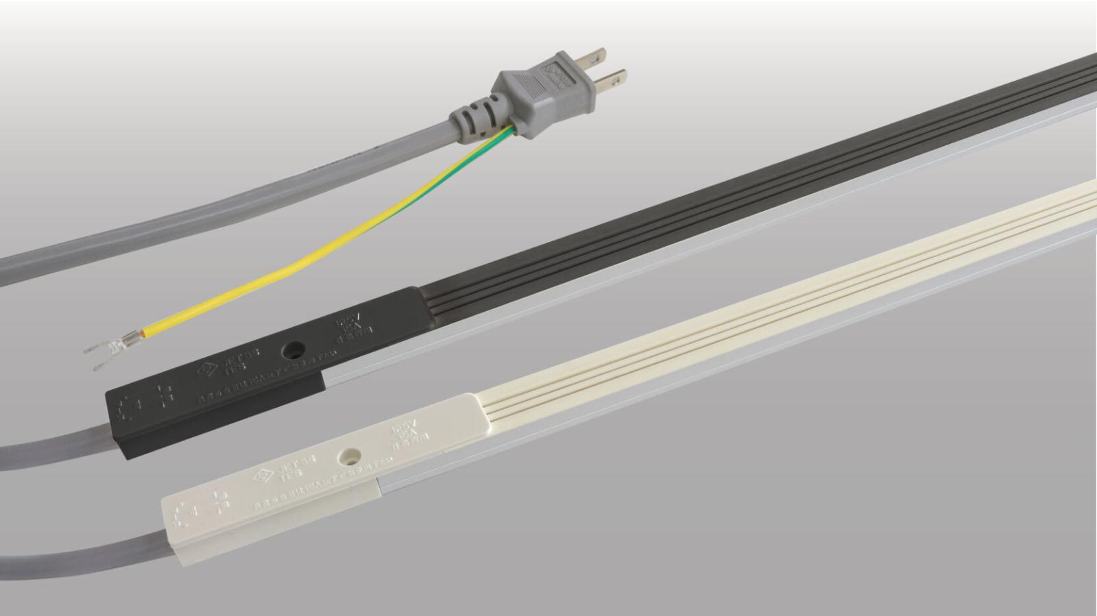 Rakuten - テスライティング　レールコンセント RC2シリーズ RC2-1200W RC2-1200B 全長：1200mm / ホワイト/ブラック　マグネット3個 レールコンセント 【2026-01】