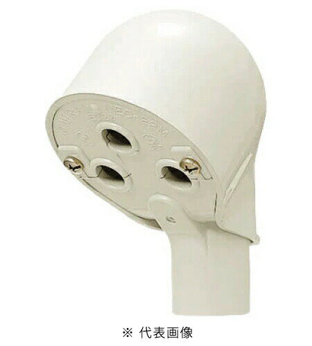 未来工業 MEC-16M エントランスキャップ 適合菅 VE16 色ミルキーホワイト