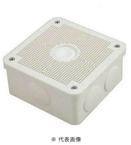 未来工業 PV4B-ANFM 露出用四角ボックス 取付自在蓋 色 ミルキーホワイト 10個入り