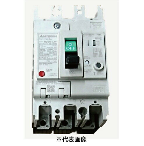 在庫有り 三菱電機 NV125-CVF 3P 100A 漏電遮断器 WS-Vシリーズ 小形F Style 経済品 極数3 定格電流100A 定格感度電流30mA