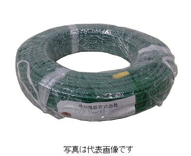 樂天商城 - 愛知電線 IV5.5SQ G＜緑＞ IV電線 600Vビニル絶縁電線 10m巻 より線 インボイス対応・領収書発行可