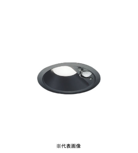 コイズミ照明 AD7138B50 防雨型 S形人感センサ付黒枠ダウンライト動作連動 埋込穴100φ 60W相当 昼白色(3)