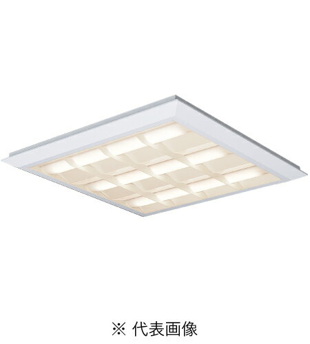 パナソニック XL483CBFLA9 スクエアシリーズ 直付 埋込兼用型 格子タイプ FHP45形×3灯相当タイプ 温白色