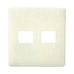 パナソニック WN6072W フルカラーモダンプレート2コ用 色ミルキーホワイト