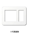 パナソニック WTF7503W コンセントプレート 3連用 2連接穴+3コ用 ラウンド 色ホワイト