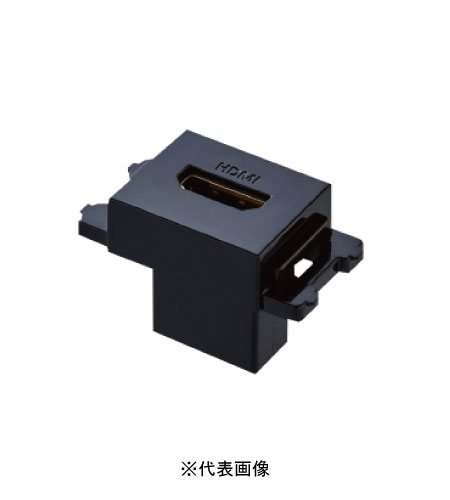 楽天電材BlueWoodパナソニック WND1201MB 配線器具 SO-STYLE 埋込AVコンセント（HDMI対応）（ストレート型） マット仕上げ マットブラック
