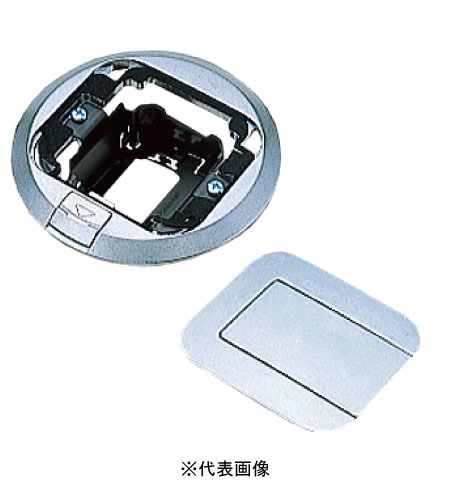 パナソニック DU7129 フロアコン 1コ用 ねじ止め固定仕様 テレビ用 ブランク取付金具付 インボイス対応・領収書発行可