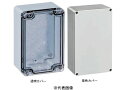 防塵・防水構造の軽くて強いコンパクト樹脂製ボックス ●安全性の高い二重絶縁構造です。 ●制御盤、リレー盤、端子盤に適しています。 ●取付穴はパッキンよりも外側にあり、ボデーを加工せずに取付けができます。 設置場所 屋内用 IP規格 IP67 材質 ポリカーボネート樹脂 色彩 カバー 透明またはグレー色(2.5PB9/2近似)ボデー/グレー色(2.5PB9/2近似) 取付基板 鉄製基板(1.6mm) ボックス板厚 カバー2.5〜4.0mm　ボデー2.5〜3.5mm カバー ねじ止め式 PBE ポリカボックス 他サイズ 品名記号 外径寸法mmWxHxD 基板寸法mmWxH 質量kg PBE4-0506 50x65x45 26x27 0.08 PBE5-0812 80x120x55 71x94 0.25 PBE6-0808 80x82x65 71x56 0.19 PBE6-0816 80x160x65 71x134 0.35 PBE6-1212 120x122x65 111x96 0.37 PBE7-1220 120x200x75 111x174 0.6 PBE8-1520 151x201x80 141x174 0.77 PBE9-1216 120x160x90 111x134 0.56 PBE9-1625 160x250x90 151x224 1.1 PBE9-2330 230x300x87 221x274 1.7 PBE9-0816 80x160x95 71x134 0.4 PBE9-1212 120x122x95 111x96 0.43 PBE11-2330 230x300x110 221x274 1.8 PBE12-1625 160x250x125 151x224 1.2PBE9-1625