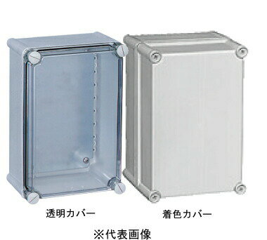 日東工業 PBS18-2838 PBSポリカボックス カバー付 外形寸法mm ヨコ278タテ378フカサ180 カバー選択 透..