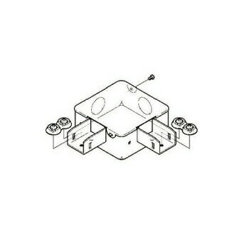 Rakuten - ネグロス電工 DB2L DP2用ジャンクションボックス2方出L形 インボイス対応・領収書発行可