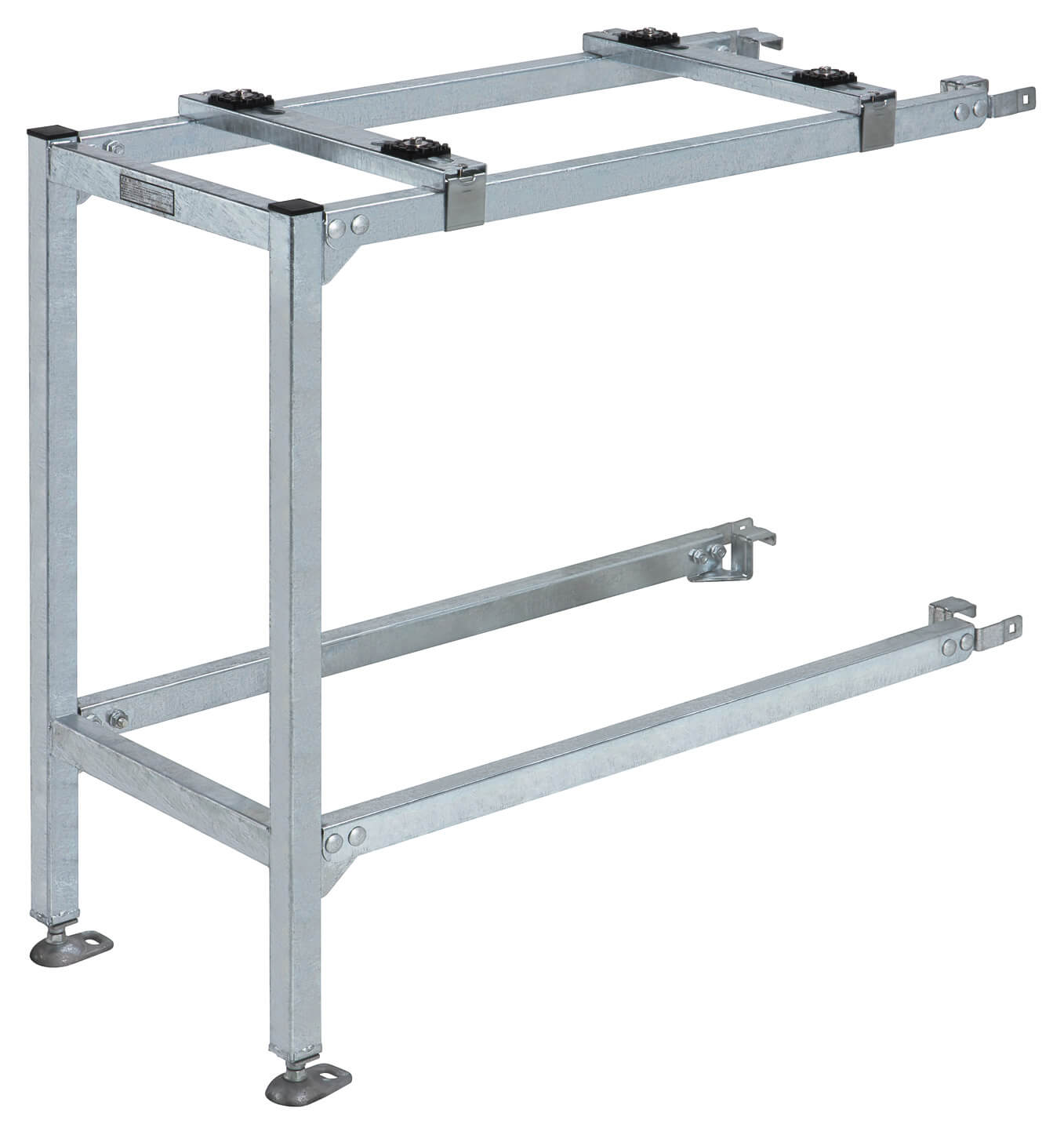 バクマ B-PH8-GJ パッケージエアコン用 平地置用連結架台 H=1050 圧延鋼板溶融亜鉛メッキ仕上 エアコン..