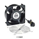 日東工業 PF-125WJ 盤用換気扇(長寿命・防水タイプ)金属羽根ファン AC100V 寸法mm W119.5×H119.5×D40