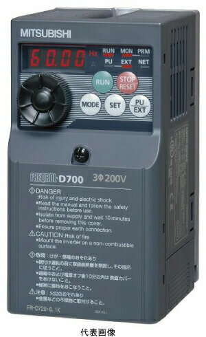 在庫有り 三菱電機 FR-D720-15K 簡単・小形インバータ FREQROL-D700シリーズ 三相200V 容量15kw