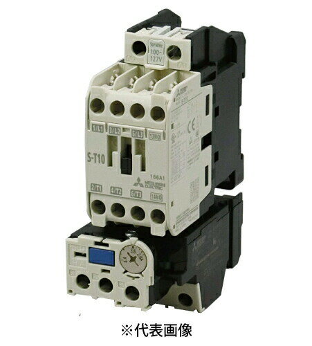 Rakuten - 三菱電機 MSO-T10 0.1KW 200 AC100V 1a 開放型電磁開閉器 交流操作形 コイル定格電圧AC100V モータ容量0.1KW 補助接点1a インボイス対応・領収書発行可