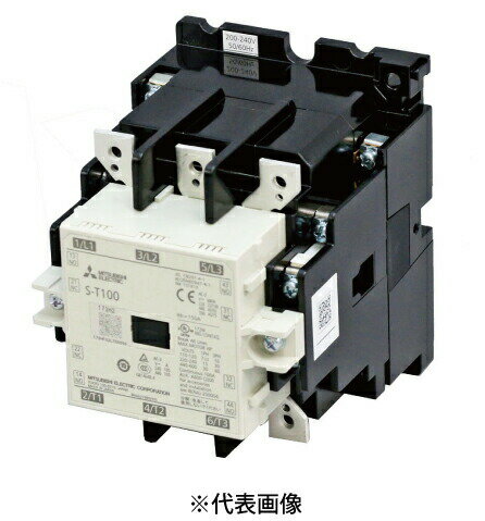 樂天商城 - 三菱電機 S-T100 AC200V 2A2B 非可逆式電磁接触器 交流操作形 フレームT100 コイル定格電圧AC200V 補助接点2a2b インボイス対応・領収書発行可