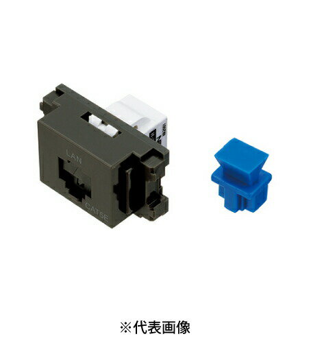サン電子 LMJ-5EJA-H Cat5e LANモジュラジャック ジャック式 グレー用 10個単位 インボイス対応・領収書発行可