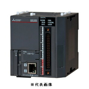 三菱電機 L02CPU-P MELSEC-Lシリーズ CPUユニット 汎用出力機能:ソースタイプ プログラム容量:20Kステップ 基本演算処理速度:40ns 通信インタフェース:Ethernet