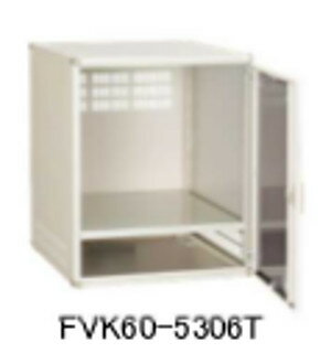 樂天商城 - 日東工業 FVK60-5306T 小型システムラック 台板タイプ W=530 h=600 D=600mm 色 ぺールホワイト インボイス対応・領収書発行可
