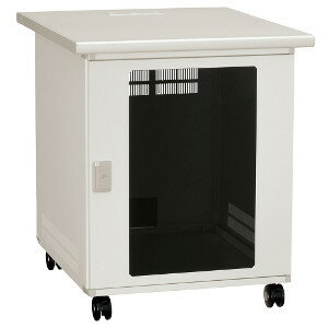 日東工業 FVKD70-607E 小型システムラック デスクタイプEIA規格 W=598 h=699 D=698mm EIA=12U 色 ぺールホワイト