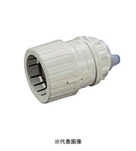 在庫処分品 パナソニック DMP22KN 速結コネクタ PF管用 呼び22 クリームグレイ 10個入り