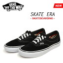 VANS バンズ スケートエラ ブラック/ホワイト スニーカー メンズ ヴァンズ スケートボード SKATE ERA VN0A5FC9Y28