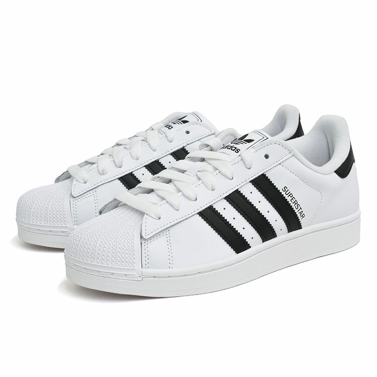 adidas アディダス スーパースター 2 メンズ レディース スニーカー ホワイト/ブラ...