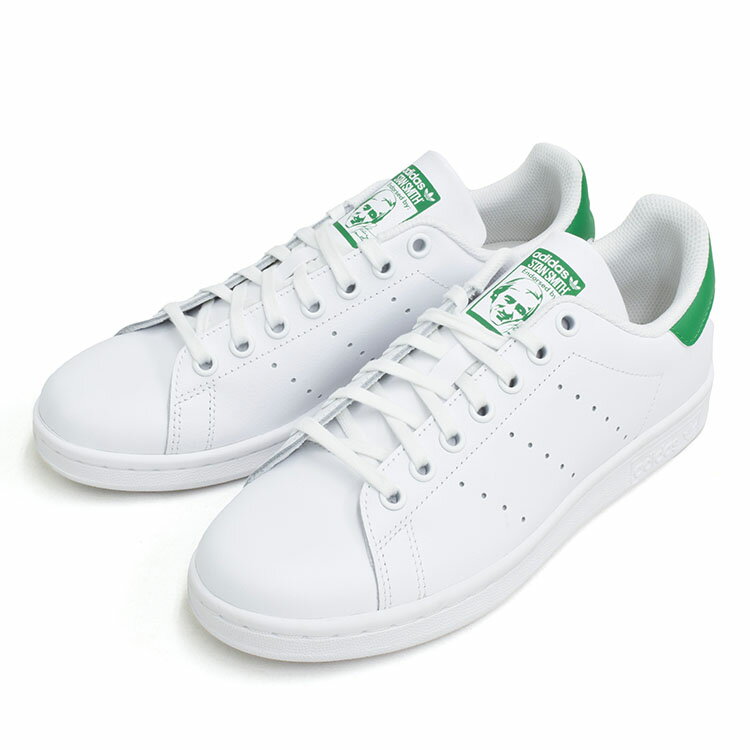 【冬の選り抜きセレクション開催〜20(火)9:59まで】 アディダス スタンスミス J レディース スニーカー ホワイト グリーン adidas STANSMITH J WHITE/GREEN JP9710