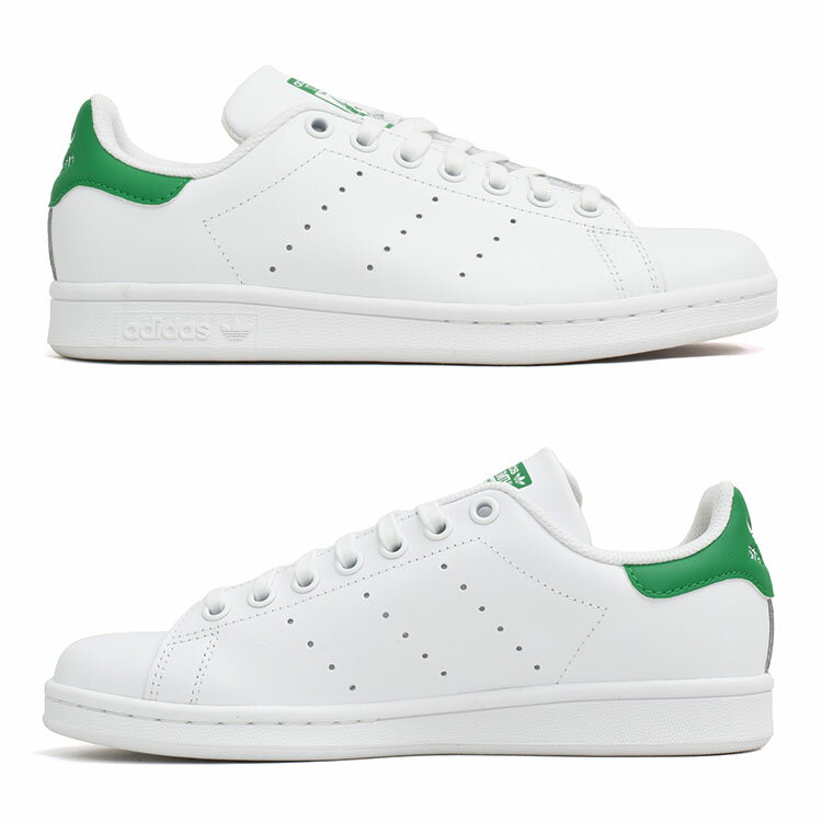 【冬の選り抜きセレクション開催〜20(火)9:59まで】 アディダス スタンスミス J レディース スニーカー ホワイト グリーン adidas STANSMITH J WHITE/GREEN JP9710