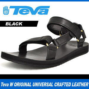 テバサンダルレディースオリジナルユニバーサルクラフテッドレザーブラックTevaWORIGINALUNIVERSALCRAFTEDLEATHERBLACK1010321