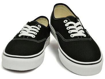 バンズ スニーカー メンズ レディース オーセンティック ブラック VANS AUTHENTIC BLACK EE3BLK