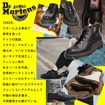 ドクターマーチン 3ホール シューズ メンズ 1461 ギブソン ブラック 黒 人気 定番 カジュアル おしゃれ レザー Dr. Martens 1461 3HOLE GIBSON BLACK 11838002