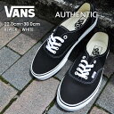 【半期に一度の決算SALE～3/31(日)まで】 VANS バンズ オーセンティック スニーカー メンズ レディース ブラック AUTHENTIC VN000EE3BLK