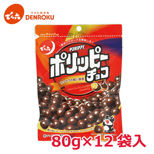 ポリッピー チョコ 80g×12袋入【ケー