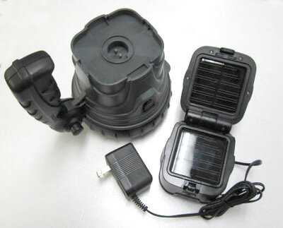 防水ソーラー充電式1WパワーLEDライト