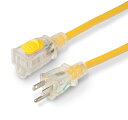 NEMA5-15ソケット部ロックタイプ延長コード7M(150025)(2)