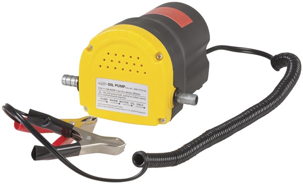 12Vdc/5A 灯油/潤滑油用ポンプ 0.3〜1.2L/m(1.2mホース付）MC7250