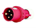 IEC/EN60309-1-2 オスプラグ- 380V/32A - 3極+アース- IP44(FNP2-024)