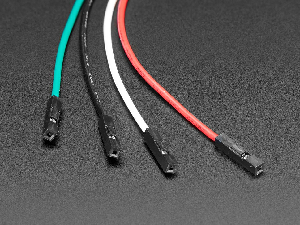 JST PH 2mm 4pin→メスヘッダー+ケーブル200mm