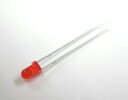 【郵便代込・送料無料】拡散タイプ赤色LED(3φ)-20本-3R4HD-7