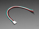 JST PH 2mm 4pinソケット+ カラーコードケーブル200mm(2本セット)