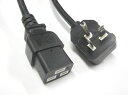 台湾ACコード 3ピン NEMA 6-20P-C19-2.5M(15A/250V) CNS