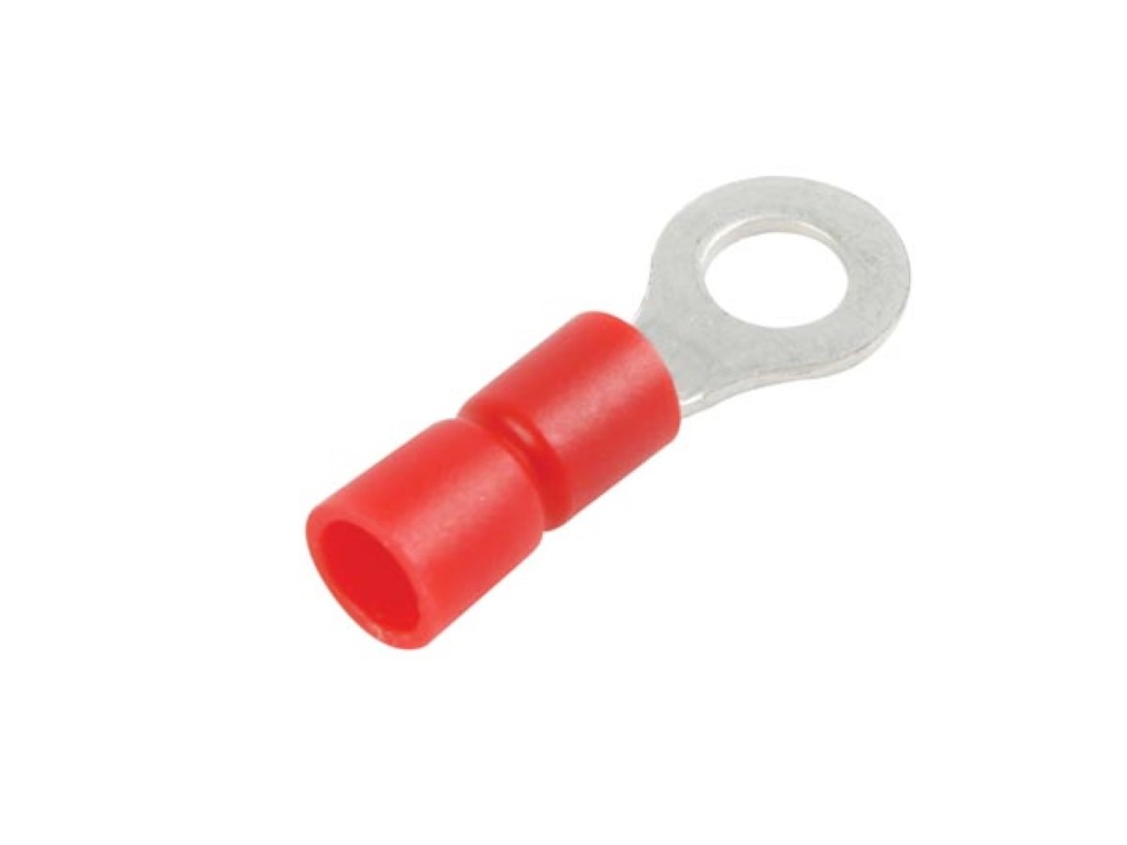乐天商城 - 5.3mm 丸型端子（赤）10個セット FRO5