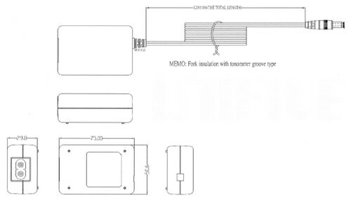 UNIFIVE ACץ 5Vdc/2.0A(EIAJ2) UNI312-0520