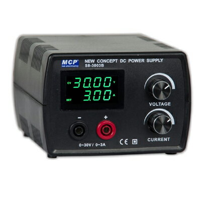 バッテリー駆動DC電源 S8-3002B 0～30Vdc 