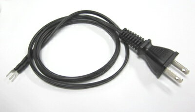 乐天商城 - 【郵便代込・送料無料】2ピンACコード1M+Y端子/125V-7A/PSE