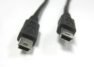 USBコード-USB mini-B オス→USB mini-B オス+1mケーブル - Image 2