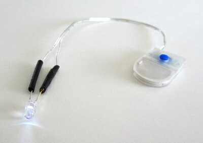 5mm��LED+CR2032�Хåƥ꡼�ۥ����+3x���ǥ⡼��