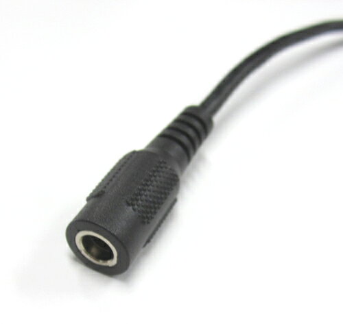 二又DCジャック（5.5x2.1mm)延長コード 300mm(12Vdc/10A) - Image 3