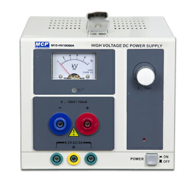 高電圧アナログ可変式AC/DC電源（0〜5000V/10mA)M10-HV5000A