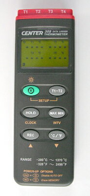 4チャンネルデジタル温度計309